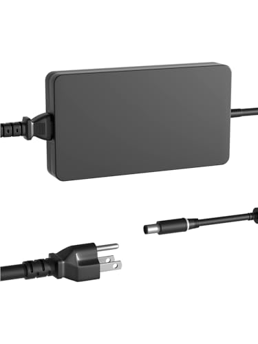 HSXIRQA 240W AC Adapter Compatible with Dell G15 G16 G7 G5 Alienware m15 m17 15 17 x15 x16 x17 X51 M18x Precision 7510 7520 7670 7680 7710 7720 7730 3280 3550 3260 Laptop (Compatible 180W 150W 130W)