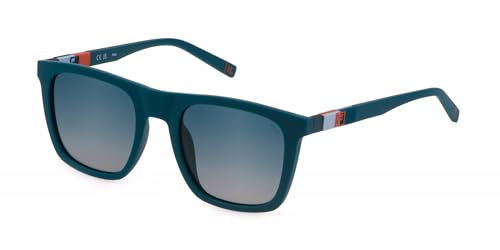 Lunettes de soleil Fila SFI527 Matt Full Blue 52mm pour homme