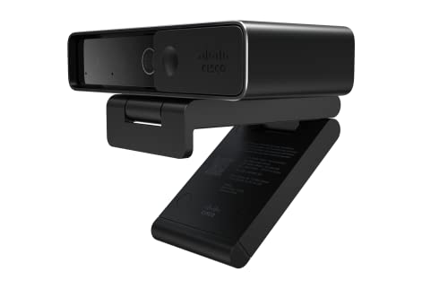 Caméra Cisco Webex Desk, vidéo 4K UHD, Deux Microphones, Performances iHDR dans Les Conditions de...