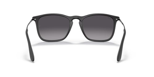 Ray-Ban Man Sunglasses Black Frame, Light Grey Gradient Dark Grey Lenses, 54MM4