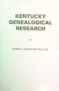 Paperback Kentucky Genealogical Research Book