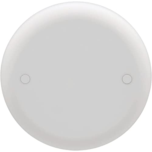 Carlon CPC4WH White Round Ceiling Box Cover - Quantity 12