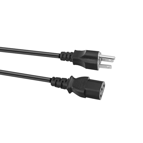 Accessory USA AC in Power Cord Outlet Socket Cable Plug Lead Compatible with ZENY ZENYJA01700121 Viration Platform Exercise Machine Home Gym Whole Body Vibrating Plate Fitness Board Workout Equipment - Thumbnail 4