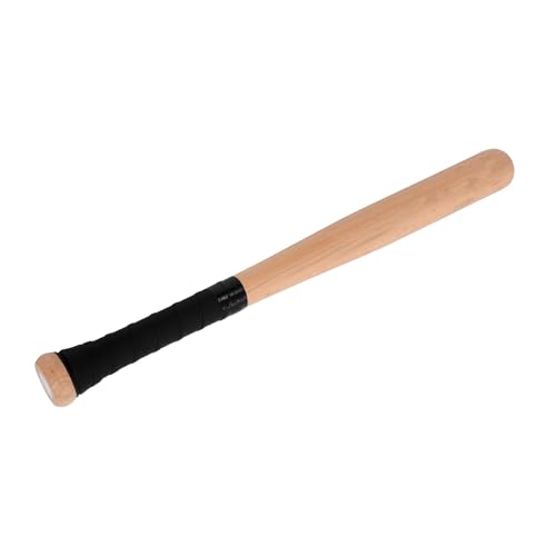 Bate de béisbol de madera profesional ABOOFAN con diseño ergonómico para entrenamiento