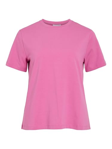 T-shirt Vinora S/S VILA femme résistant qui ne se déforme pas au lavage