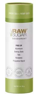 Raw Sugar Deodorant - Green Tea + Hemp Seed - 2 oz.