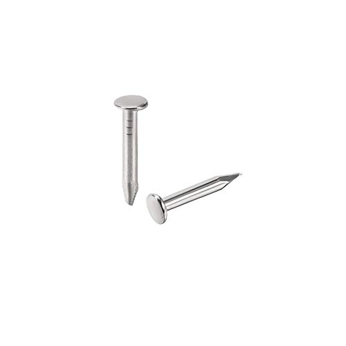 Hardware Nails, clavos de concreto, 800 piezas, clavos pequeños 1.2mm x 6mm, acero al carbono de alta calidad para decoración de bricolaje y accesorios para el hogar miniatura 1