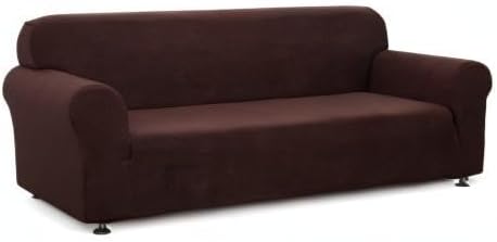 Miniatura 8 de Funda de sofá de 3 plazas, tela jacquard de poliéster y elastano, elástica, para hotel, hotel, hotel, resort, alquiler y uso comercial, se adapta a