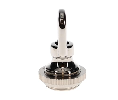 Image of B&P Lamp Cast Nickel Screw Collar Ceiling Light Canopy Plate Kit