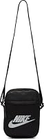 Nike Unisex Heritage Cross-Body bag, Black/Black/White, One Size