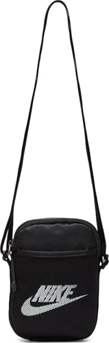 Nike Heritage Korsväska, Black/Black/White, 1L