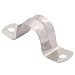 Amanaote Stainless Steel 1 Inches Diameter Tube Strap Tension Clip Pipe Clamp(Pack Of 15 Sets)