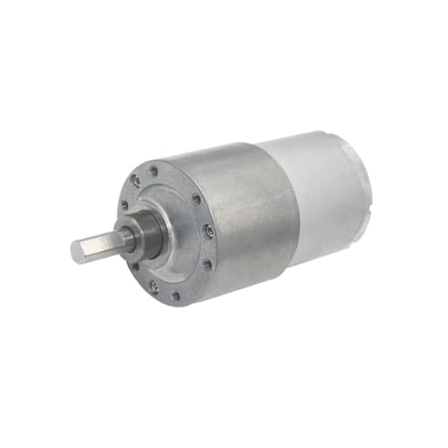 Moteur à engrenages boîte métallique 12V 1000 RPM arbre excentrique DC