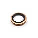 Seal Washer Bonded Washer Nitrile Rubber Gasket Metal Red Copper Seal Ring Metric M6/8/10/12/14/18/20/22-60 Oil Drain Plug Washers Gasket Lip (Size : M33 1pc)