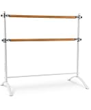 ElevFit Ballet Bar for Home Workout - Portable Ballet Barre for Home Adult Double Free Standing Ballet Barre Portable Barre Bar for Home Workout Ballet Bar Kids Dance Barre for Home