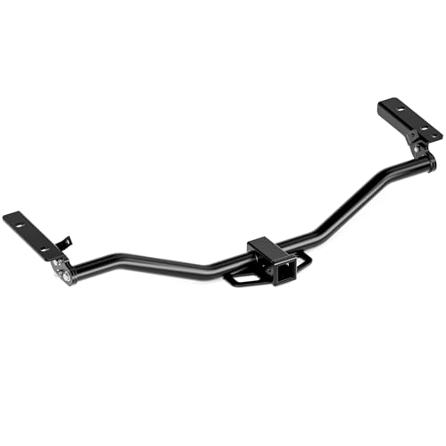 FLYCLE 2 Inch Trailer Towing Hitch Receiver, Powder Coated Steel Tow Hitch, Fits 2011-2019 Ford Explorer,2013-2019 Ford Police Interceptor Utility, Black