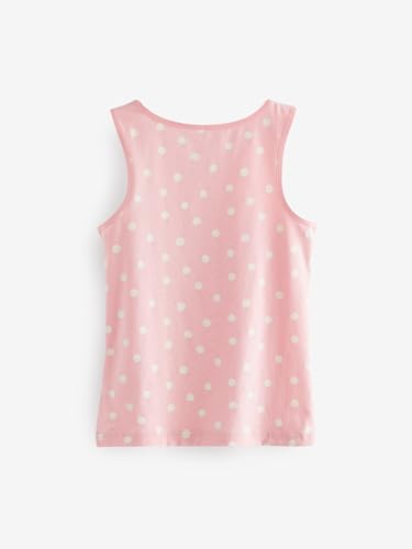 NEXT Mädchen Trägerhemden mit Feenmuster, 3er-Pack Rosa 5 Jahre