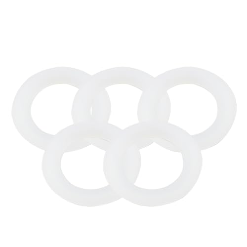 Silicone Sealing Ring for Washbasin Drain Stopper,Sealing Washer for Bathroom Sink Drainer Gasket Replacement,5-Pack,R0522C002