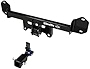 Draw-Tite Hidden Hitch 76906, Completely Hidden Trailer Hitch, 2 in. Removable Receiver, Black, Compatible with 2011-2022 BMW X3