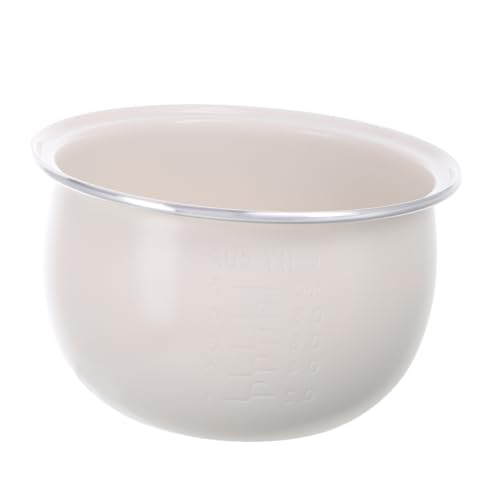 WEKADRIN Pentola Interna in Ceramica Smaltata per Cuociriso Sostituzione per Pentola da Sushi Porridge e Zuppe Resistente e Salutare per Cucina Multifunzione