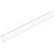 QUARKZMAN 20mm x 24mm x 250mm Länge PC Rohr Schlauch Platten, Starrer Polycarbonat Hose Kunststoffrohr Silikonschlauch für Niederdruckindustrie, Landwirtschaft und Chemikalien, Transparent