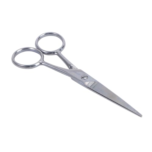 WOFASHPURET 1Pc Professional Hair Scissors for Barber and Home Use Straight Cut Scissors for Hair Styling Pet Grooming Durable Corrosion Hair Cutting Tools