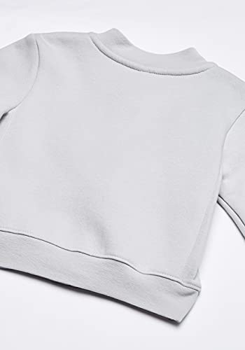 Hanes Baby Full Zip Sweatshirt, Ultimate Zippin Fleece Jacket For Boys & Girls, Light Grey, 0-6 Months #TOP1