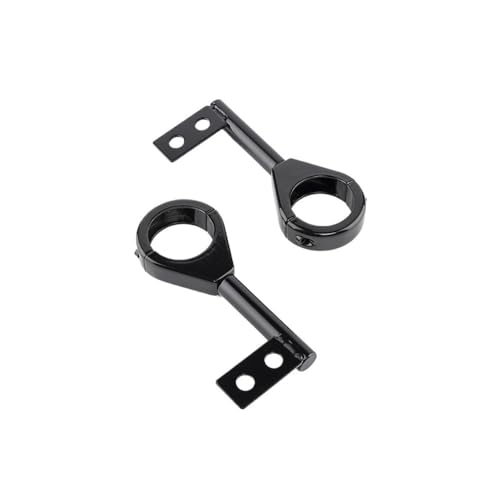 Abrazaderas de horquilla para moto perfectas para rutas nocturnas y faros de niebla