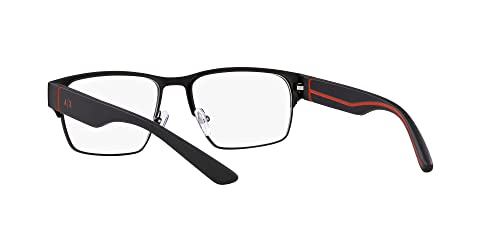 Image of Armani Exchange mens Ax1059 Rectangular Prescription Eyewear Frames