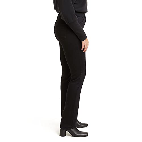 Levi's Women's 314 Shaping Straight Jeans, Soft Black, 30 Regular #TOP12