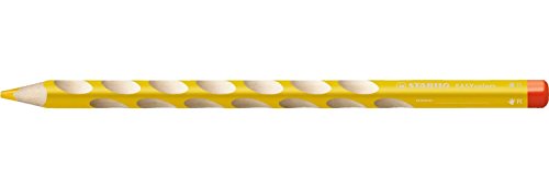 STABILO - Ergonomischer Buntstift für Rechtshänder - EASYcolors - Einzelstift - gelb