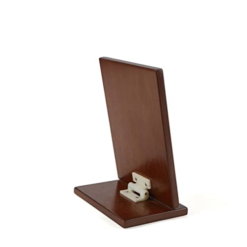 Espejo de maquillaje Zerodeko de madera plegable para tocador miniatura 3