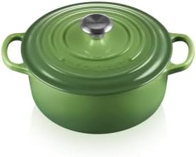 Le Creuset Signature Enamelled Cast Iron Round Casserole Dish With Lid, 24 cm, 4.2 Litre, Satin Black, 211772400