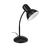 Verstellbar: Dank neigbaren Lampenhals ist die Schreibtischlampe auf jedem Tisch perfekt einsetzbar