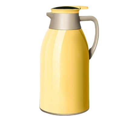 保温ポット 卓上ポット サーマルカラフェ 大容量1L/1.3L/1.9L ケトル 大容量 24時間保温 ワンタッチ魔法瓶 家庭用断熱ケトル デジタル温度表示 水温のリアルタイム把握 大容量 マイクロ波銀メッキ技術 断熱魔法瓶 インテリジェント飲料水 美学