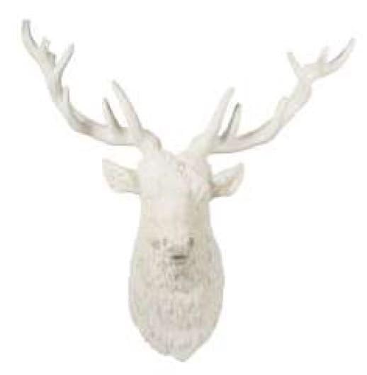 Amazon.co.jp: 壁飾り鹿剥製ヨーロピアンシャビーシックリビング
