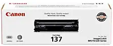 Canon Genuine Toner Cartridge 137 Black (9435B001), 1-Pack ImageCLASS MF212w, MF216n, MF217w, MF244dw, MF247dw, MF249dw, MF227dw, MF229dw, MF232w, MF236n, LBP151dw, D570 Laser Printers
