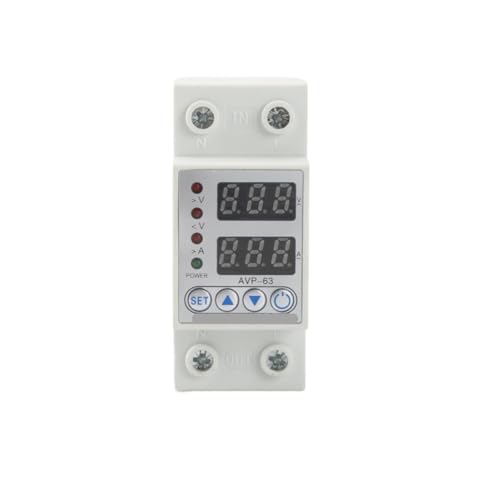 Ampèremètre de tension intelligent interrupteur disjoncteur réglable 63A - 2