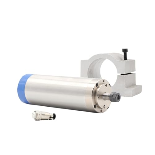 Moteur de broche refroidi par eau 800W ER11 avec support alu 65mm 110V pour CNC