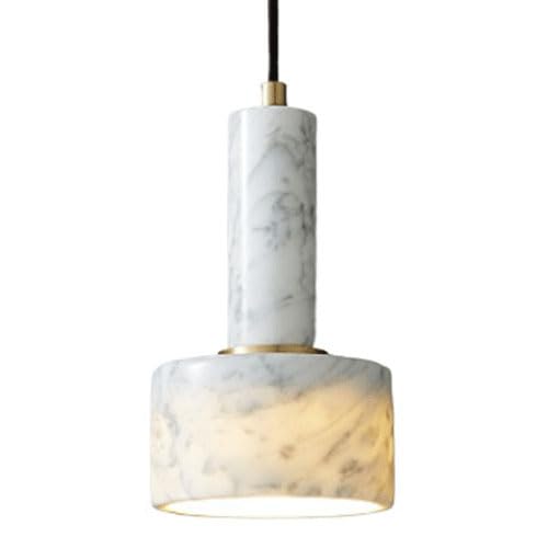 Suspension style industriel luminaire marbre design lampe E27 bureau