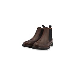 Frau 96N6 Noyer Beatles Anglais Chaussures pour Femmes Bottines Cuir - Les Beatles, Paul McCartney, John Lennon, RIngo Starr, George Harrison Frau 96N6 Noyer Beatles Anglais Chaussures pour Femmes Bottines Cuir – Image 4