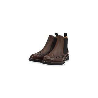 Frau 96N6 Noyer Beatles Anglais Chaussures pour Femmes Bottines Cuir - Les Beatles, Paul McCartney, John Lennon, RIngo Starr, George Harrison Frau 96N6 Noyer Beatles Anglais Chaussures pour Femmes Bottines Cuir – Image 4