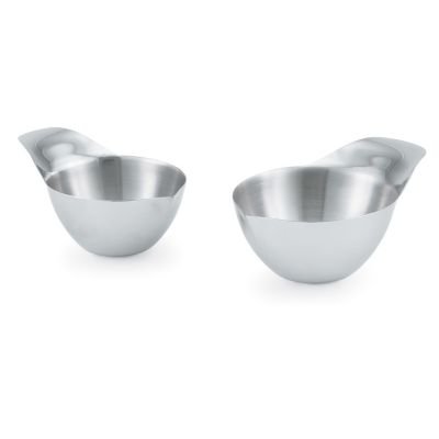 Vollrath 46655 Stainless Steel 3 Ounce Spouted Ramekin - 12 / CS