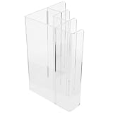 Rack de stockage en acrylique: l'utilisation de matériaux acryliques transparents ajoute un style moderne et élégant à la conception globale, répondez à vos besoins en utilisant le support de portefeuille