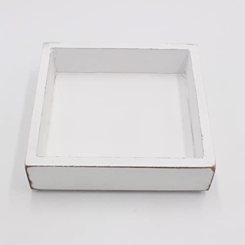 Wartter 6 Inch Decorative Wooden Box Sign - One Small Positive Thought In The Morning Can Change Your Whole Day #TOP5