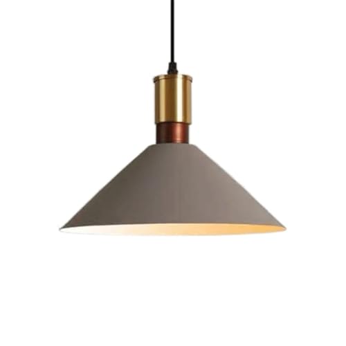 Lámpara colgante moderna con acentos dorados y casquillo E26 para iluminación interior