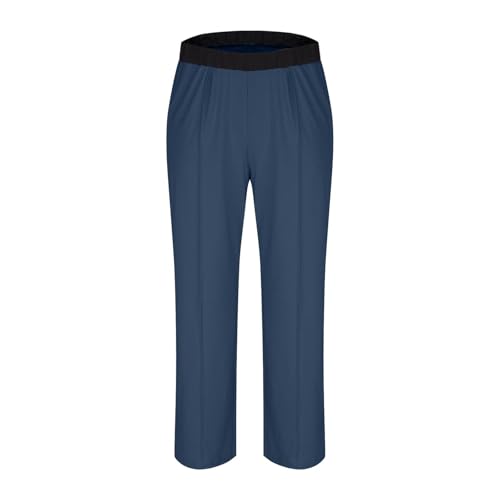 Cambkatl Men's Straight Leg Suit Dress Pants Elastic Waist Loose Business Casual Outdoor Formal Work Trousers with Pockets4