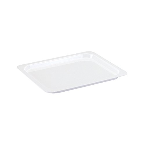WACA 1384 Auslageplatte Präsentationsplatte GN 1/2 325 x 176 x 17 mm, Farbe:weiß