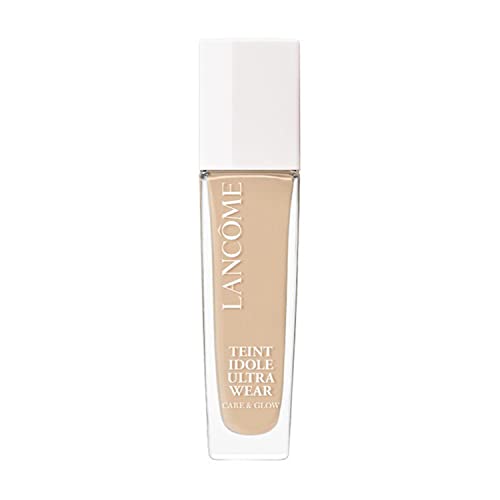 Maquillaje de la marca Lancome: base fluída para rostro, Teint Idole Ultra Wear Base Care&Glow 110C (30 mililitros)