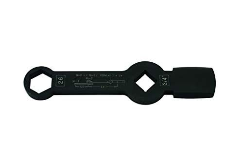 Laser 7342 HGV Brake Caliper Wrench, 26 mm